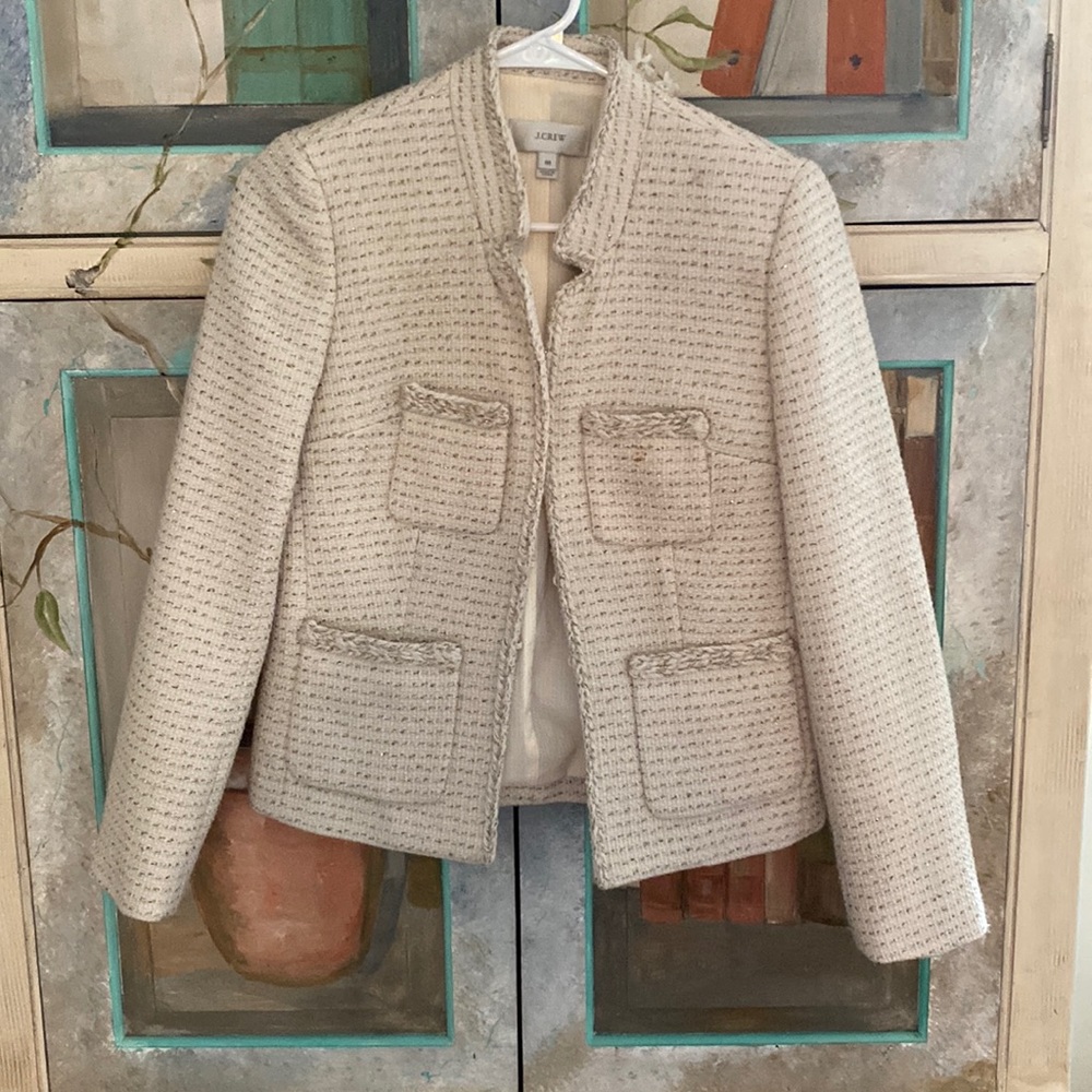 J.Crew Cream Blazer
